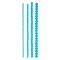 Turquoise Faceted Glass Rondelle Beads by Bead Landing™